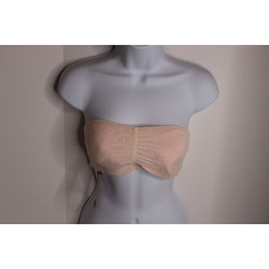 Maidenform Women's The Dream Collection Bandeau Contour Bra 34 Ivory/pink